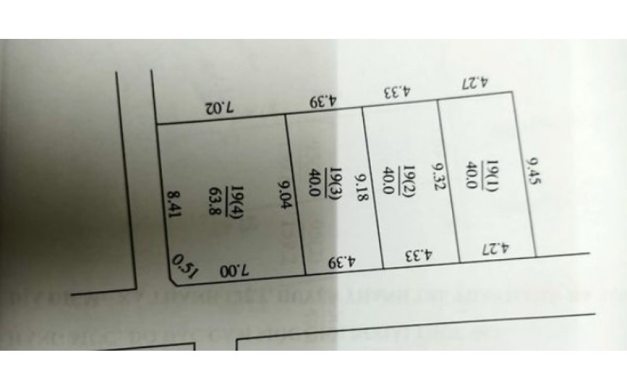 BÁN PHÂN LÔ ĐẤT NGAY TRUNG TÂM ĐƯỜNG TRỤC CHÍNH GẦN ĐƯỜNG 427 NHỈNH 1 TỶ